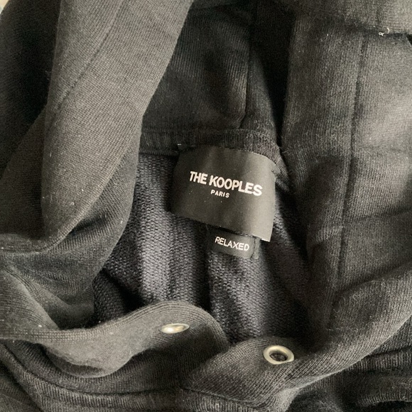 The KOOPLES PARIS black flawed sweatshirt M - Picture 9 of 10